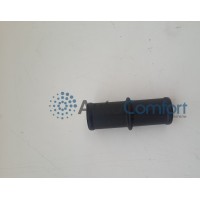 Патрубок соединительный пластик 18мм  1314327