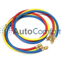 Шланги заправочные 1/4SAE (комплект 3 шт.) 240см. FavorCool